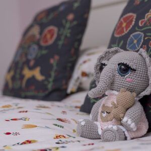 Patrón elefanta Jacinta amigurumi