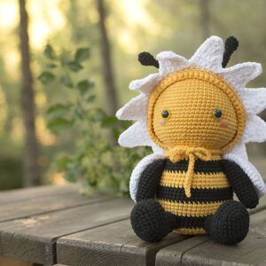 Patrón abeja Mel amigurumi