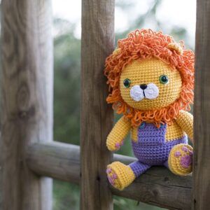 Patrón león Foc amigurumi achuchable