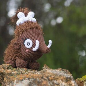 Patrón mamut Mamen amigurumi