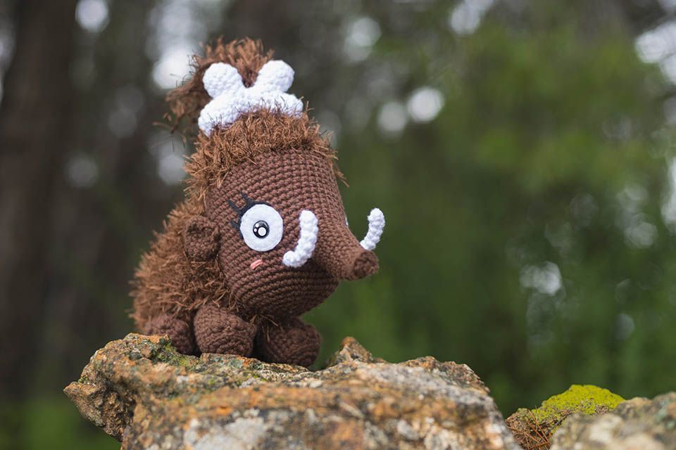 Patrón mamut Mamen amigurumi