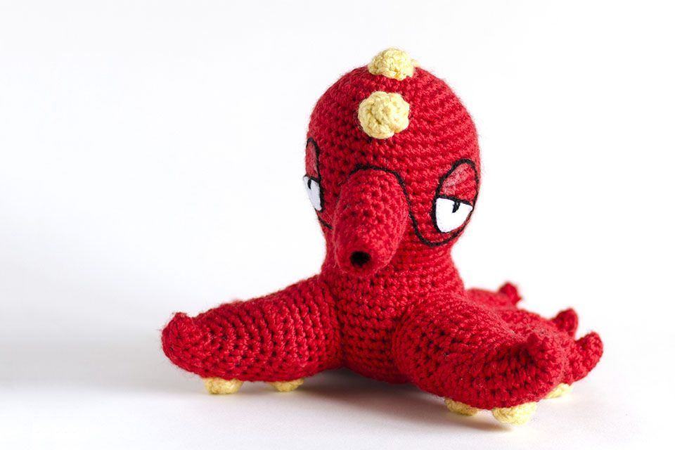 Patrón amigurumi Octillery