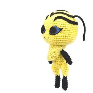 Patrón de abeja amigurumi