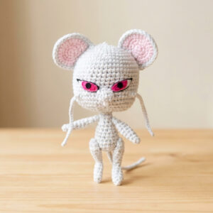 Patrón ratón amigurumi