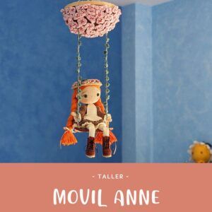 Taller Online Amigurumi: Muñeca Anne en su Columpio