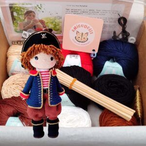 KIT PIRATA JACK amigurumi