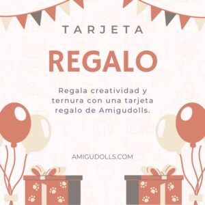 tarjeta regalo amigurumi