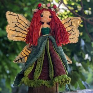 Imagen del hada Alani amigurumi