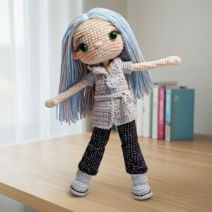 Patrón Lucero · Muñeca de Crochet Amigurumi
