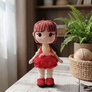 Mary-Anne · Patrón Muñeca Amigurumi en PDF